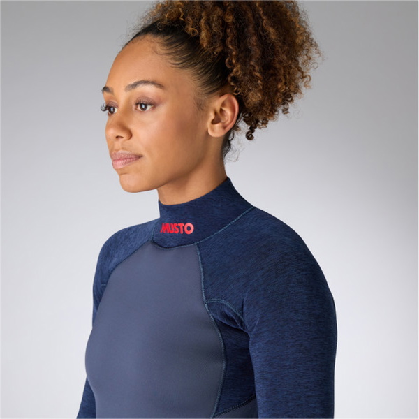 2026 Musto Womens Flexlite Alumin 3.0 Long Sleeve Top 82083 - Midnight Marl